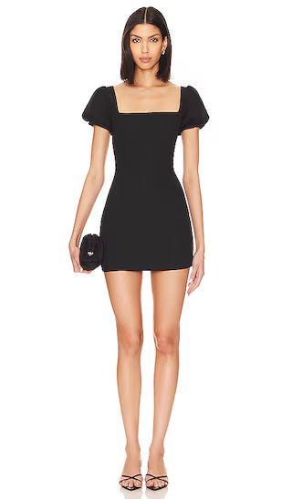 Maddy Mini Dress in Black | Revolve Clothing (Global)