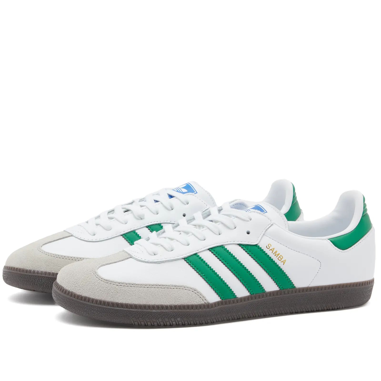 Adidas Samba OG White & Green | END. | End Clothing (UK & IE)