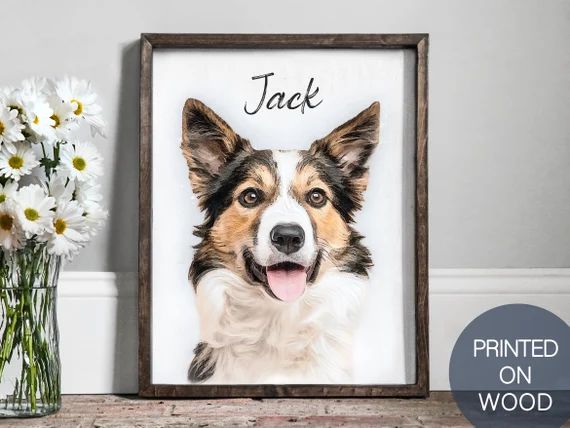 Pet painting, pet portrait, watercolor pet painting, Custom Dog Portrait, Custom pet Portrait, pe... | Etsy (US)