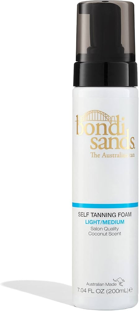 Bondi Sands Self Tanning Foam | Lightweight, Self-Tanner Foam Enriched with Aloe Vera and Coconut... | Amazon (US)