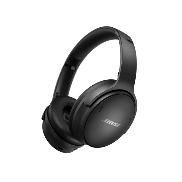 Bose QuietComfort 45 Headphones Noise Cancelling Over-Ear Wireless Bluetooth Headphones, Black | Walmart (US)