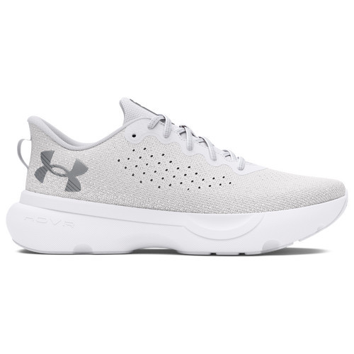 Under Armour Womens Under Armour Infinite - Womens Running Shoes White/Metallic Silver/White Size 9.5 | Champs Sports