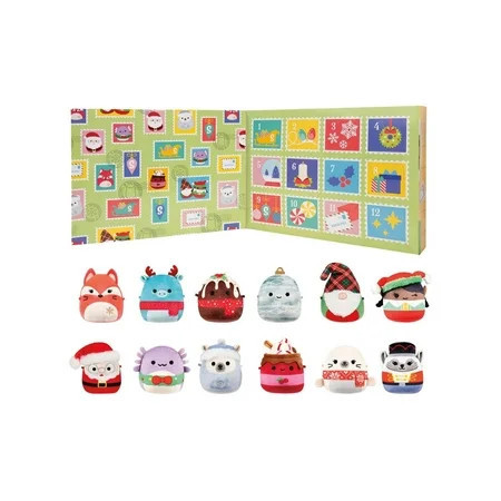 Advent Calendar - 12 Days Squishmallow Plush Toys Style 2 | Walmart (US)
