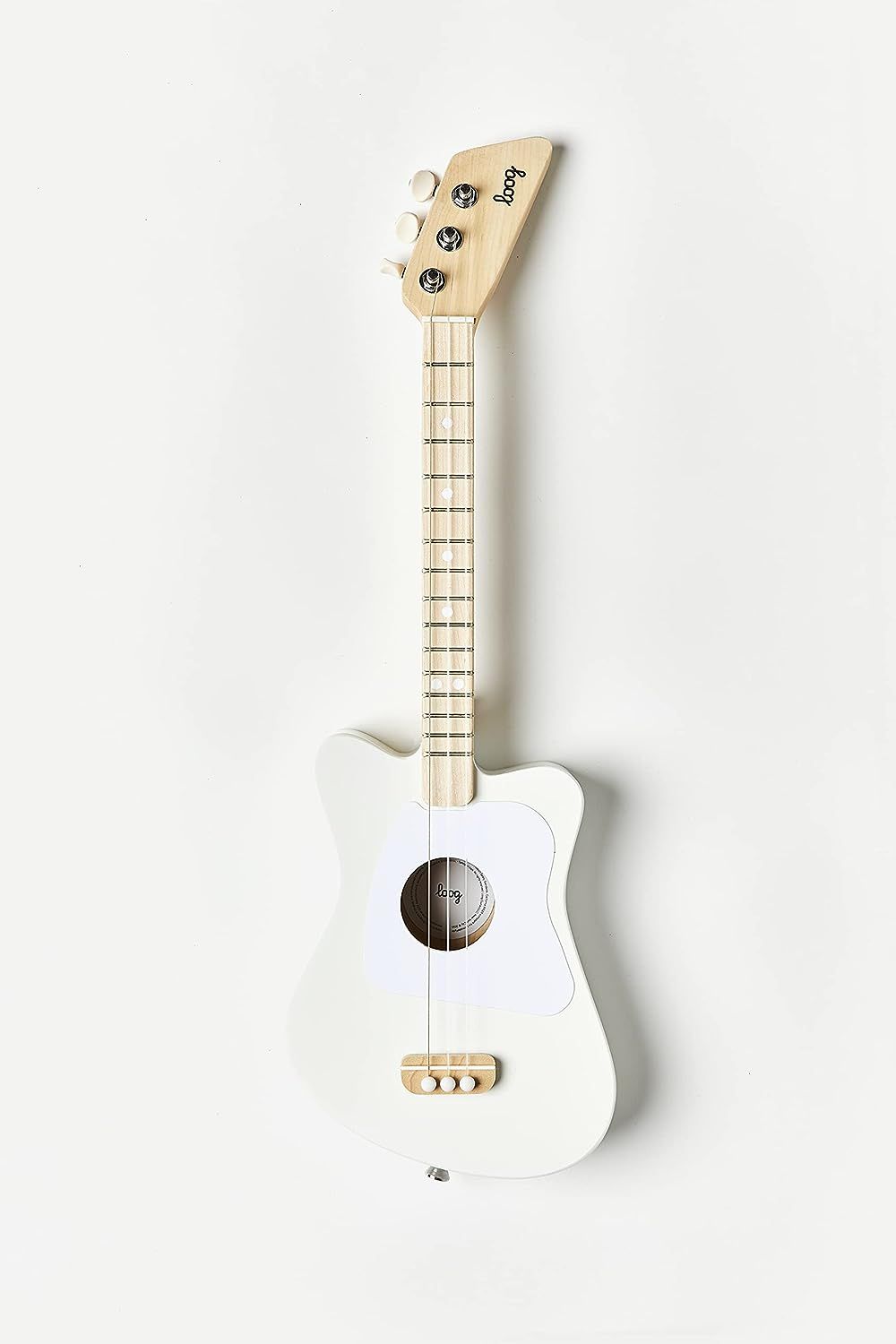 Loog 3 String Acoustic Guitar, White (LGMIW) | Amazon (US)