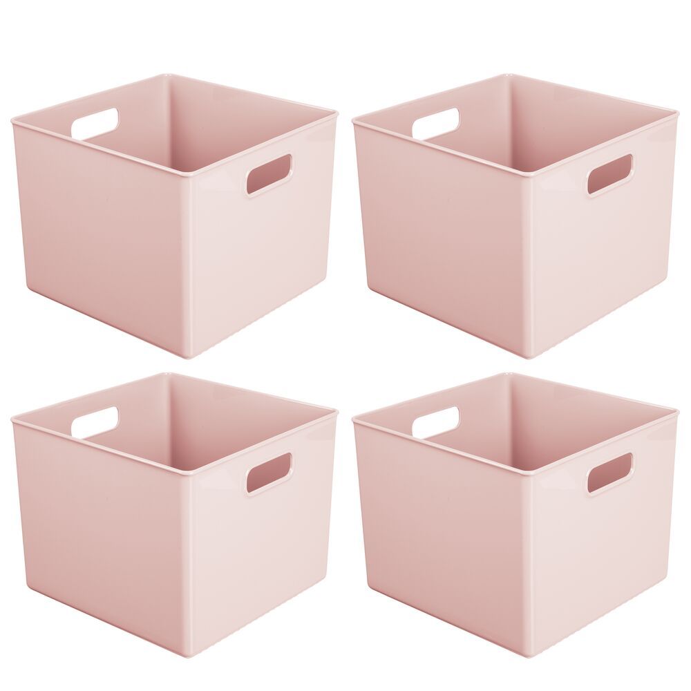 mDesign Plastic Home Storage Drawer Deep Organizer Basket Bin for Cube Furniture Shelving in Offi... | Walmart (US)