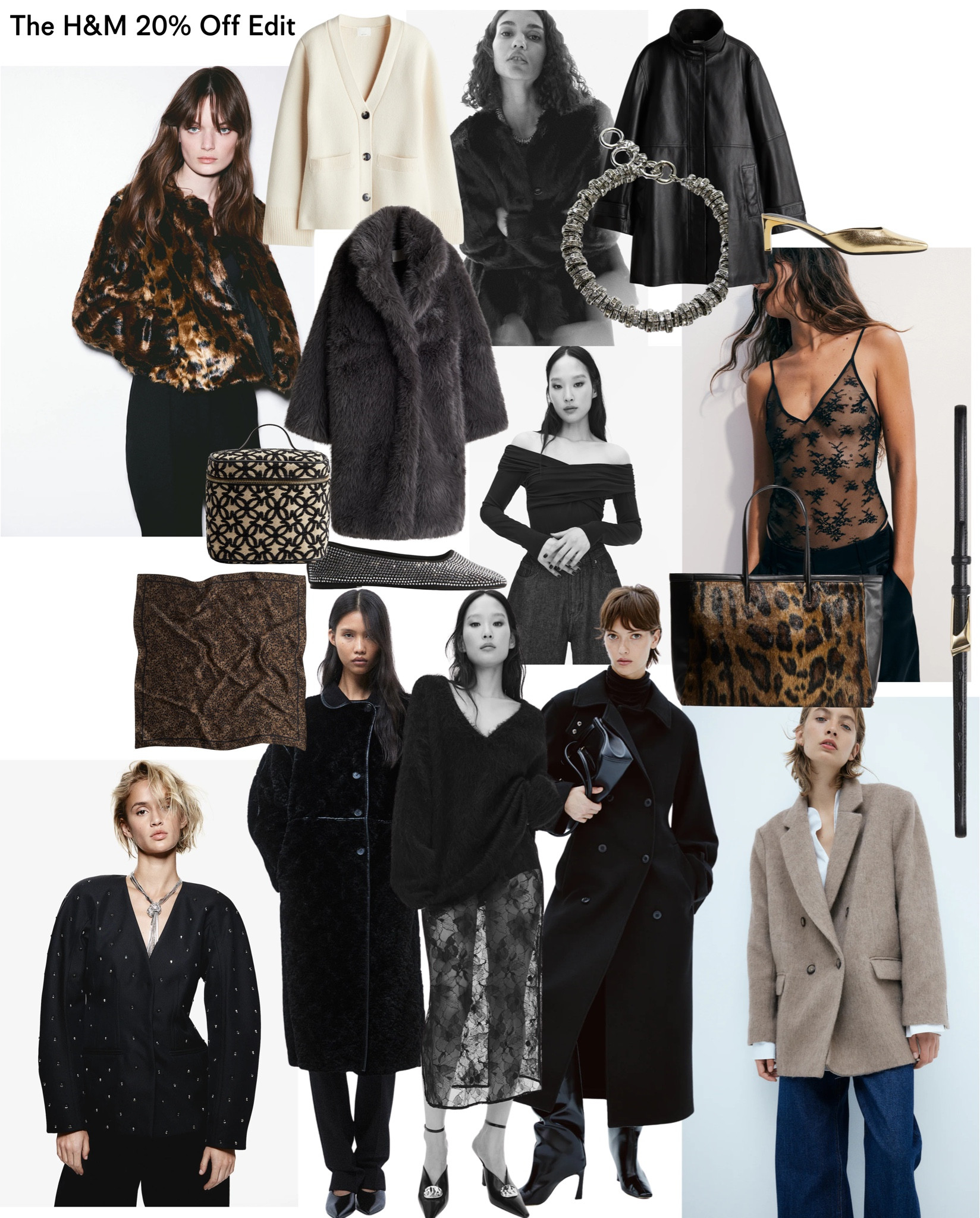 H&M 20% Off Edit 

Collage | Black Friday | cyber week | autumn | winter | NYE | Christmas | Holliday | sale | coat | dress | gift | jacket | necklace 

#LTKCyberWeek #LTKautumn #LTKwinter