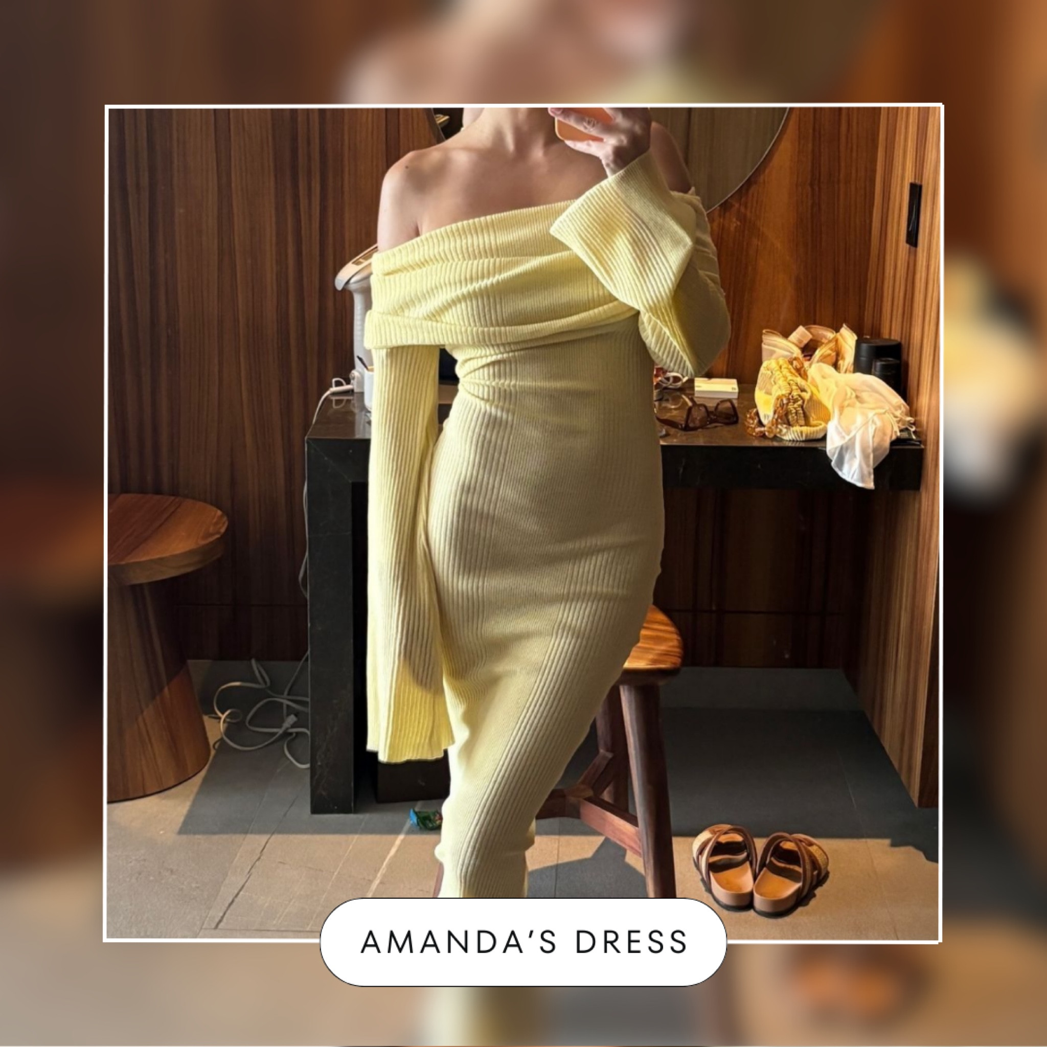 Shop Amanda Batula’s yellow dress!

#LTKstyletip
