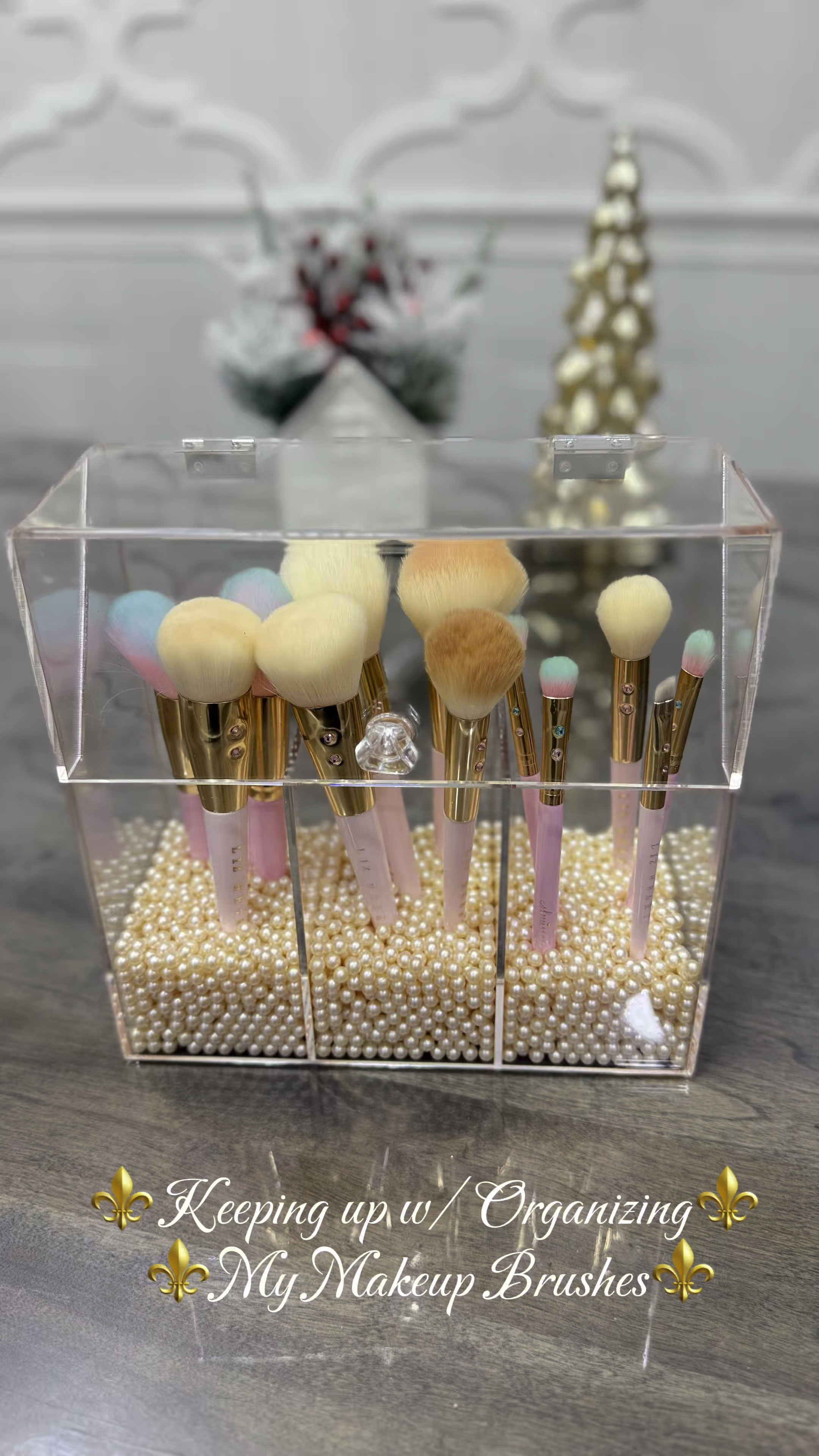 Loving this makeup brush organizer from Amazon 
.
.
.
.
#asmr #makeupbrushes #amazonfinds #organization #organizationtiktok #organizewithme #satisfyling #foryou #fyp #foryoupage #sahm 

#LTKCyberWeek #LTKWatchNow #LTKGiftGuide