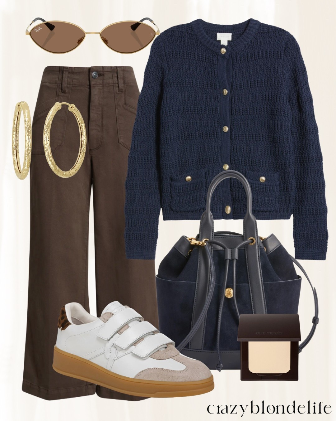 Loving this brown and navy color combo for fall! This entire look is discounted on the Nordstrom Anniversary Sale and is the perfect everyday look for the upcoming season. 🔷🤎🍂

#LTKShoeCrush #LTKSeasonal #LTKStyleTip
