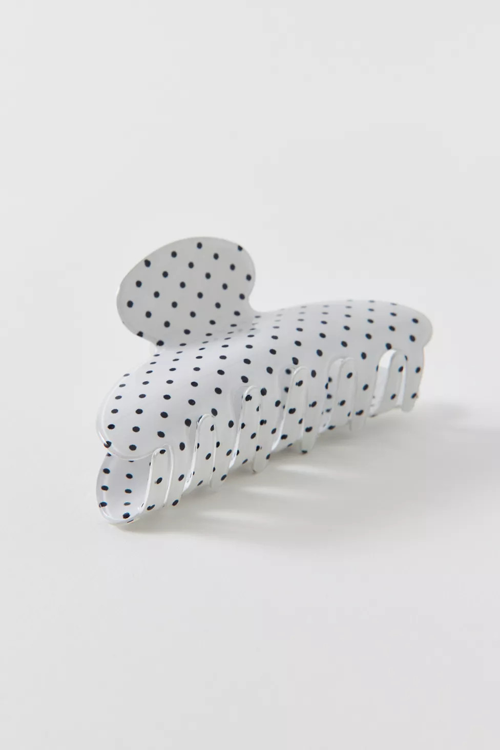 Printed Polka Dot Claw Clip | Urban Outfitters (US and RoW)