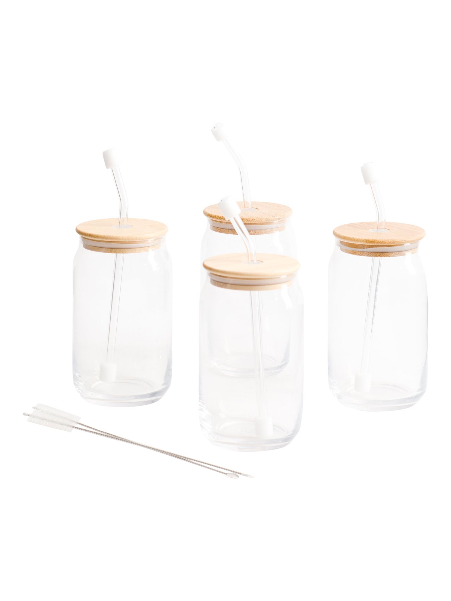 Set Of 4 Cups With Lids And Straws | Marshalls