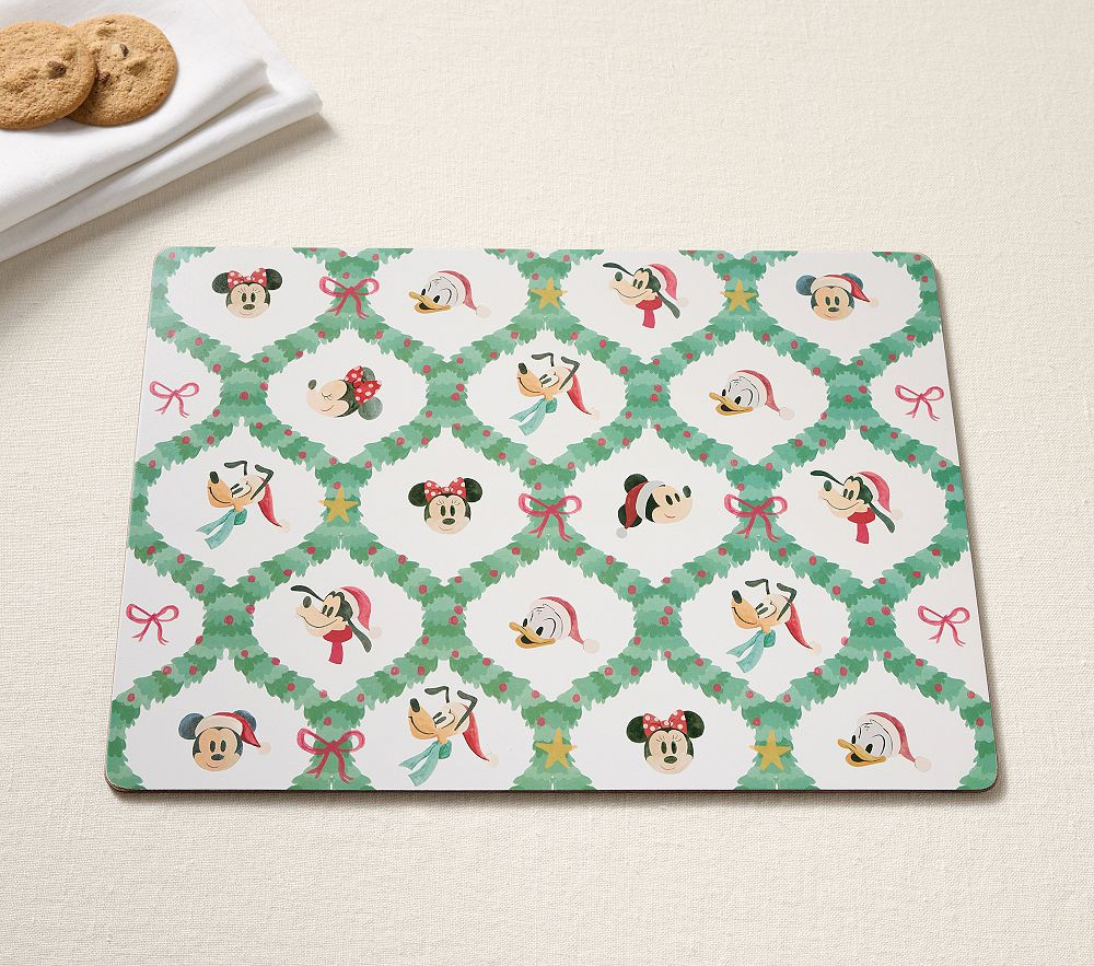 Disney Mickey Mouse and Friends Christmas Placemat | Pottery Barn Kids
