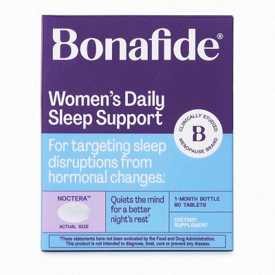 Bonafide Women's Daily Sleep Support - Noctera  - 1 Month Supply | Target