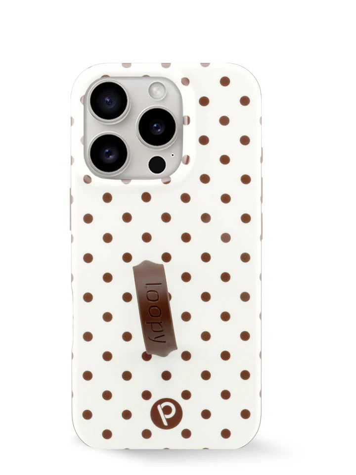 Loopy Cases - Cocoa Dots | Loopy Cases