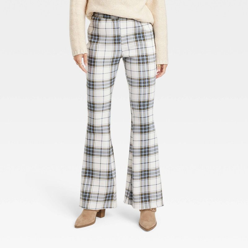 Women's Plaid Lounge Graphic Pants | Target