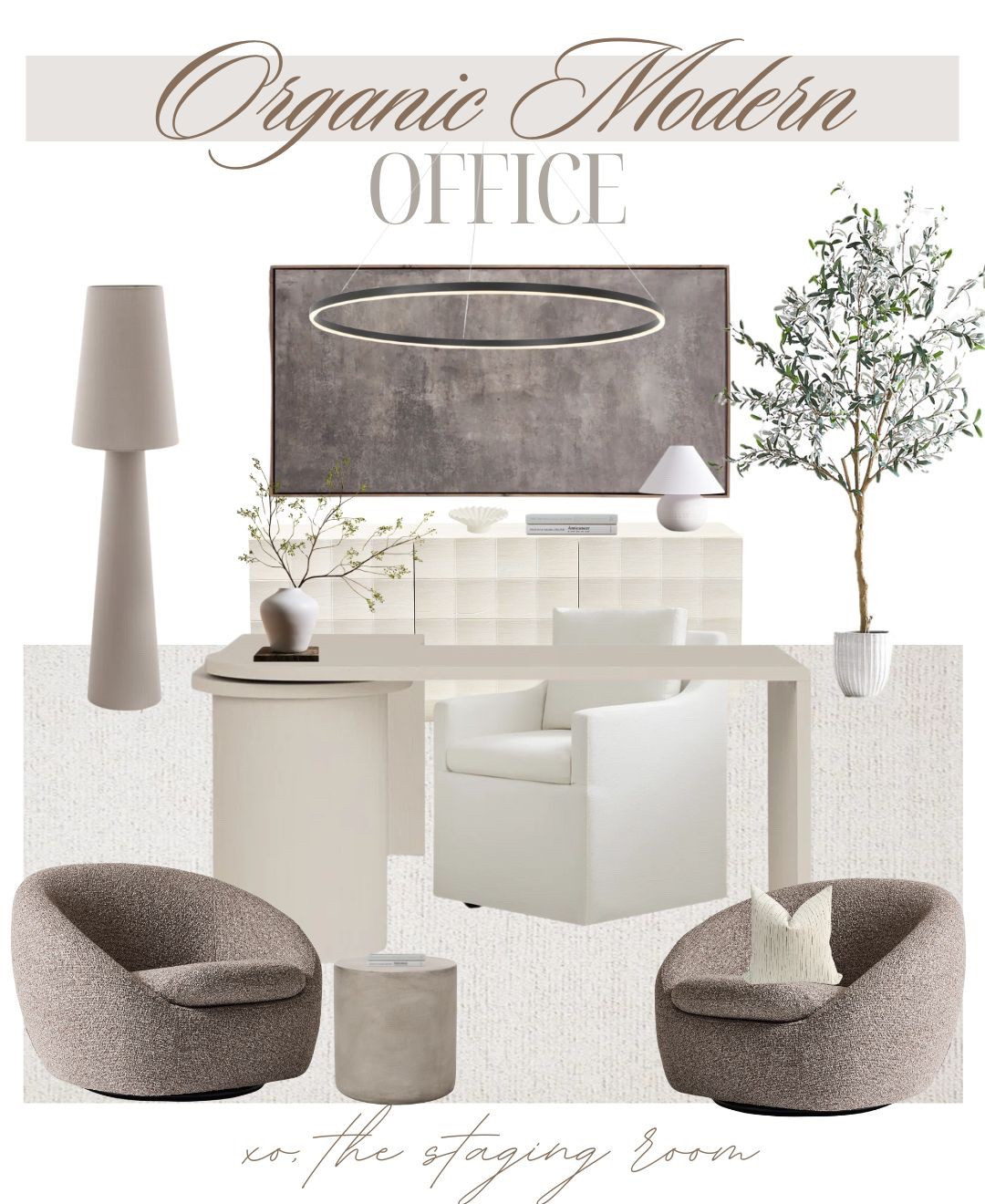 Modern slate and ivory office design 🤍

#modernoffice #wfhsetup #homeoffice #moodboard #homeofficeidea #homeofficerefresh #officedecor #wfh #officestyle #explore #interiordesign 


#LTKcasa #LTKsale