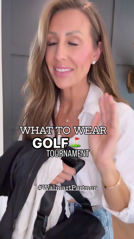 Golf Outfit Ideas ⛳️: This romper is immediately at the cart at $17 and available in sizes XS-3X👏🏻 @walmartfashion outfit options in stories now! 
•
Comment: GOLF OUTFIT 
•
#walmartpartner #walmartfashion @walmart 

#LTKover40 #LTKVideo #LTKfindsunder50