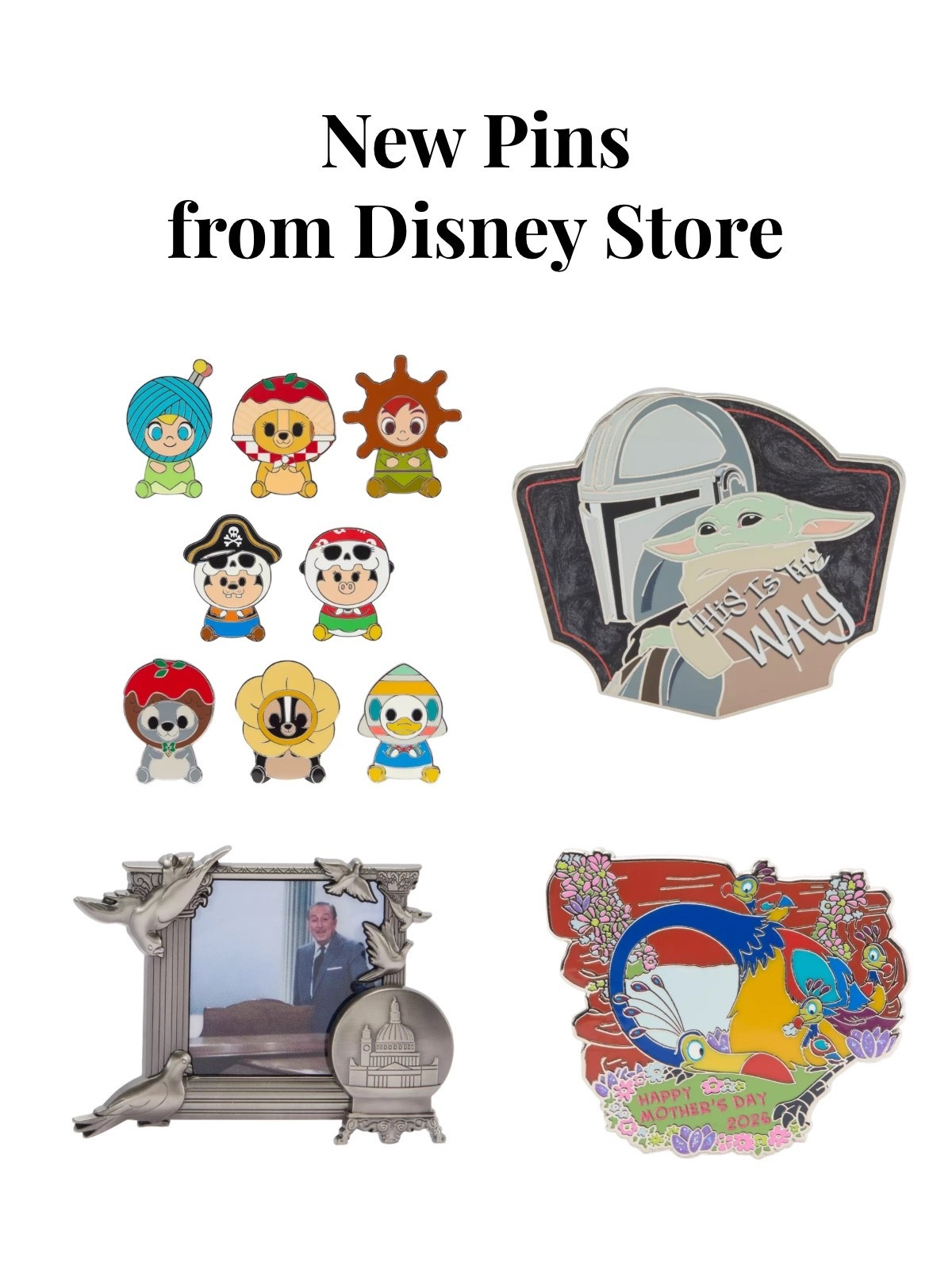 New Disney Store pins! 

#LTKSeasonal #LTKTravel