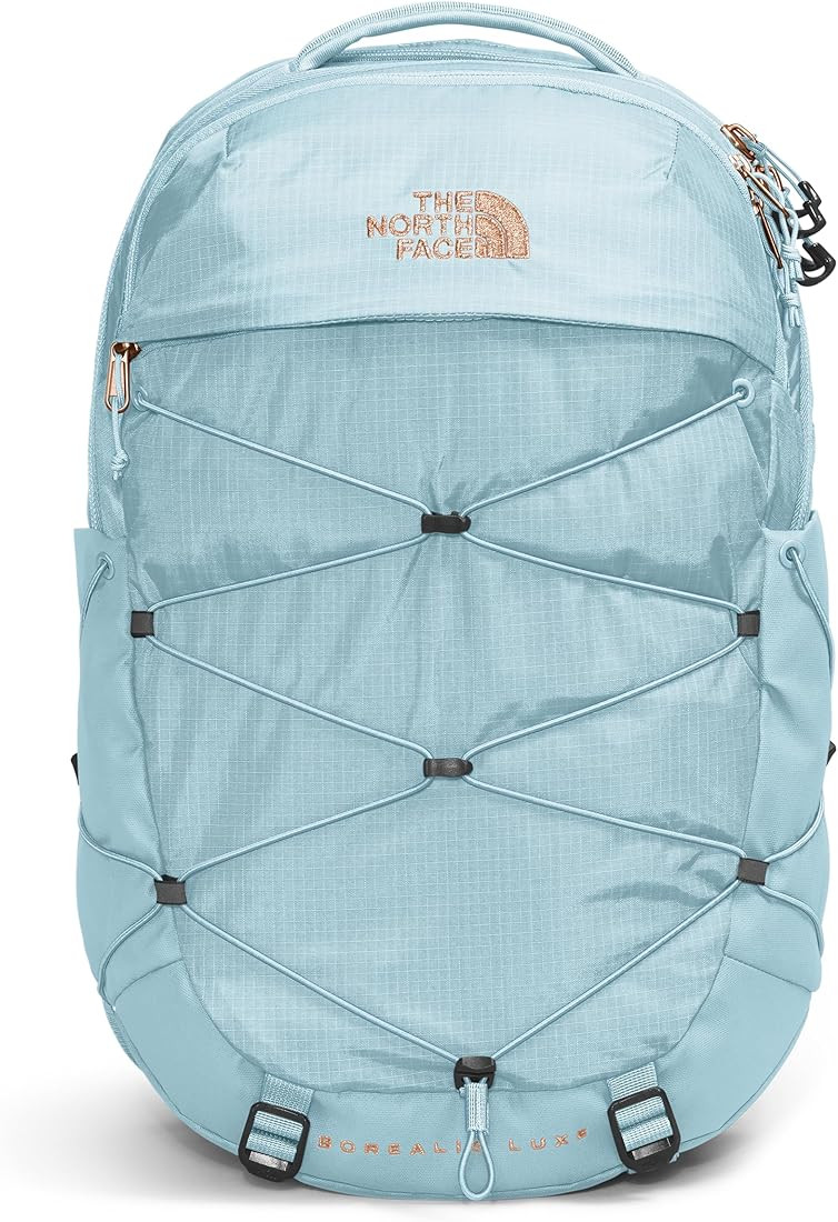 THE NORTH FACE Women's Borealis Commuter Laptop Backpack, Icecap Blue/Burnt Coral Metallic, One S... | Amazon (US)