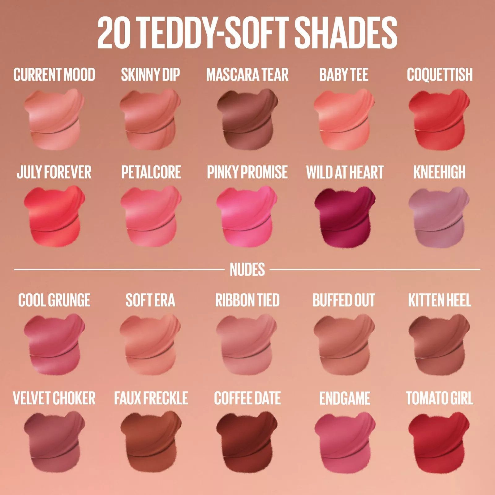ENDGAME Super Stay Teddy Tint Long Lasting Matte Lip Tint - Maybelline | Ulta Beauty | Ulta