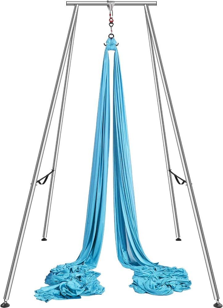 VEVOR Aerial Yoga Frame & Hammock, 551.15 lbs Load Capacity, 9.68 ft Height Professional Training... | Amazon (US)