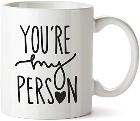 You're My Person Coffee Mug for Best-Friend - Birthday Gifts for Best Friend Woman, Best Friends ... | Amazon (US)
