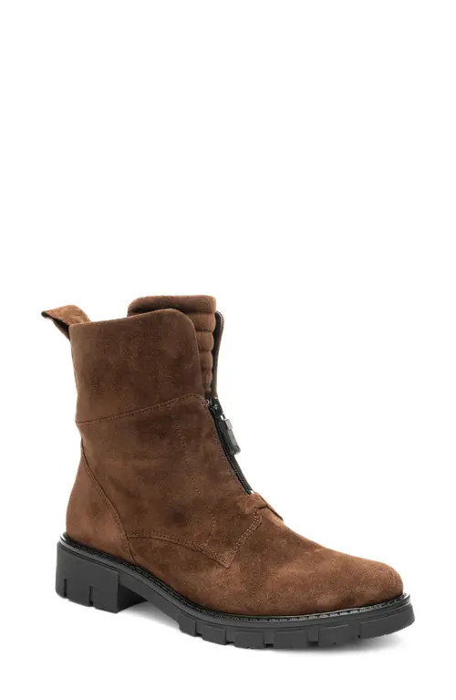 ara Deon Leather Bootie in Mocca at Nordstrom, Size 7 | Nordstrom