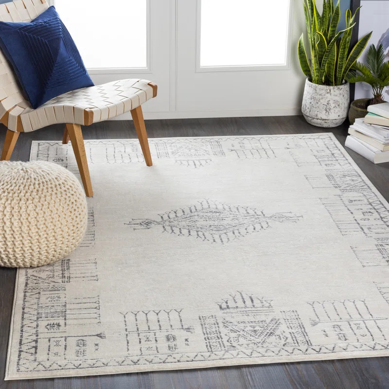 Alpers White Area Rug | Wayfair North America