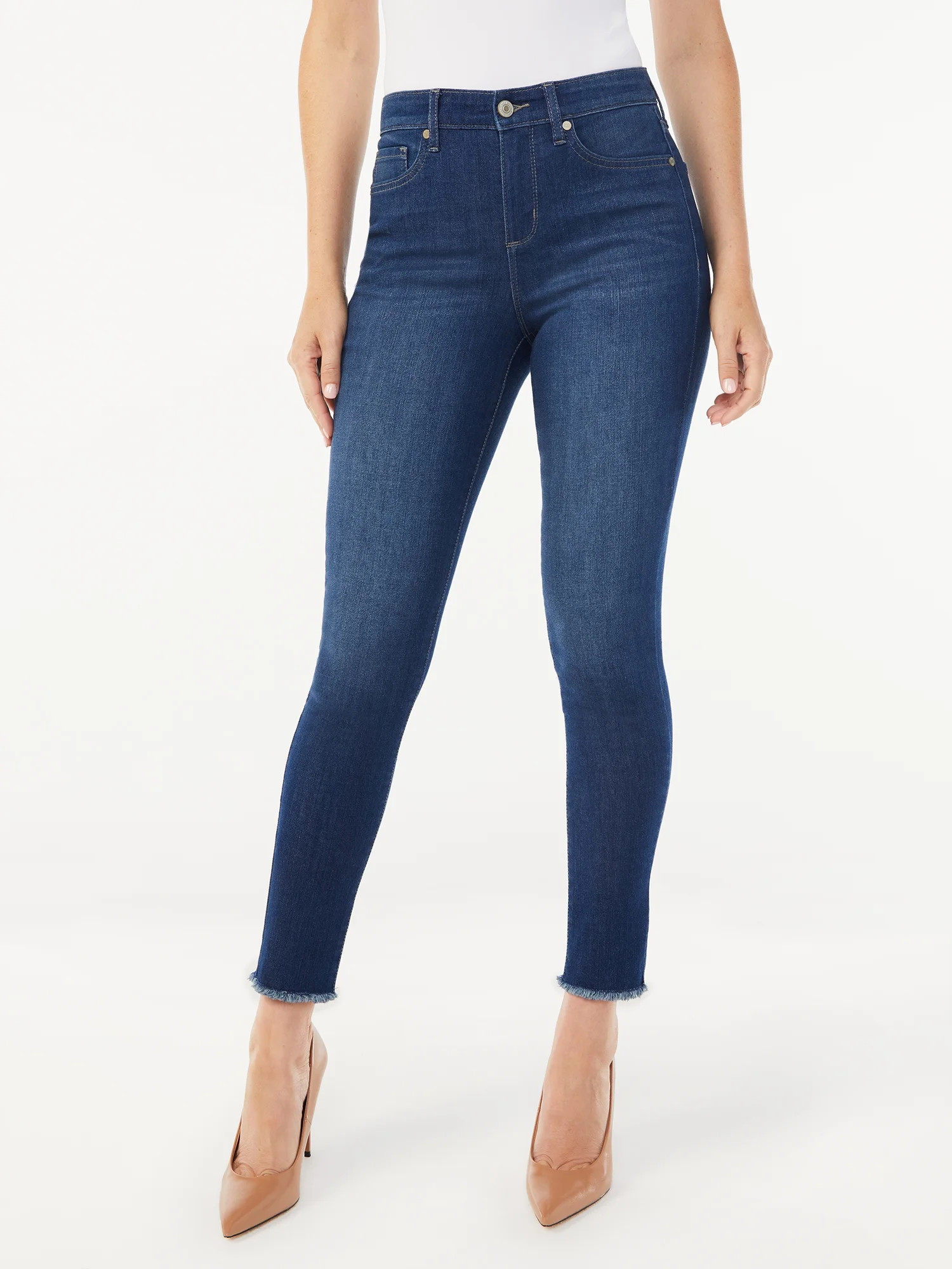 Sofia Jeans By Sofia Vergara Women's Sofia Skinny High Rise Jeans - Walmart.com | Walmart (US)