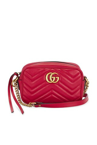 Gucci GG Marmont Shoulder Bag in Red | FWRD 