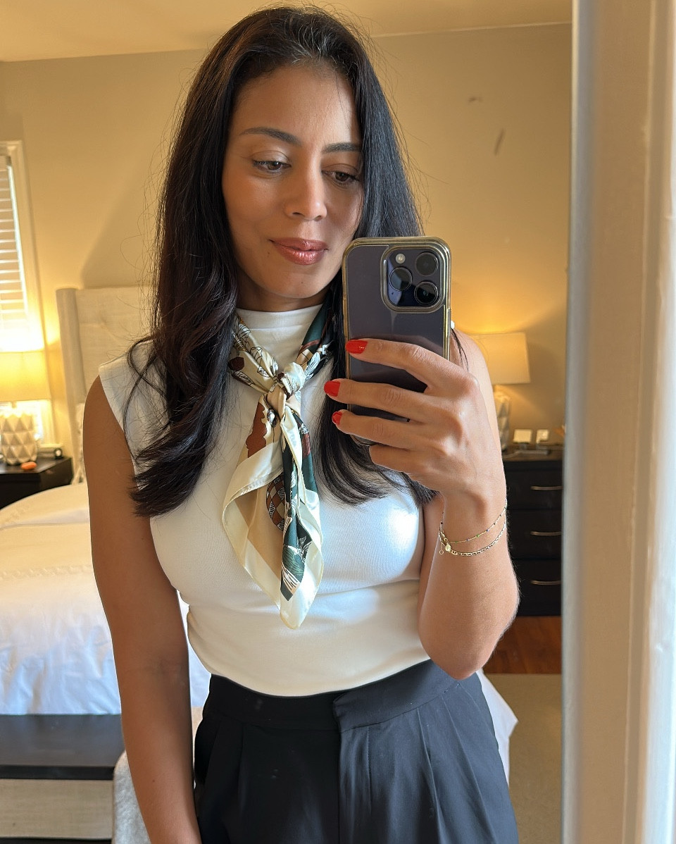 Transitional Fall rainy day outfit ☔️ 