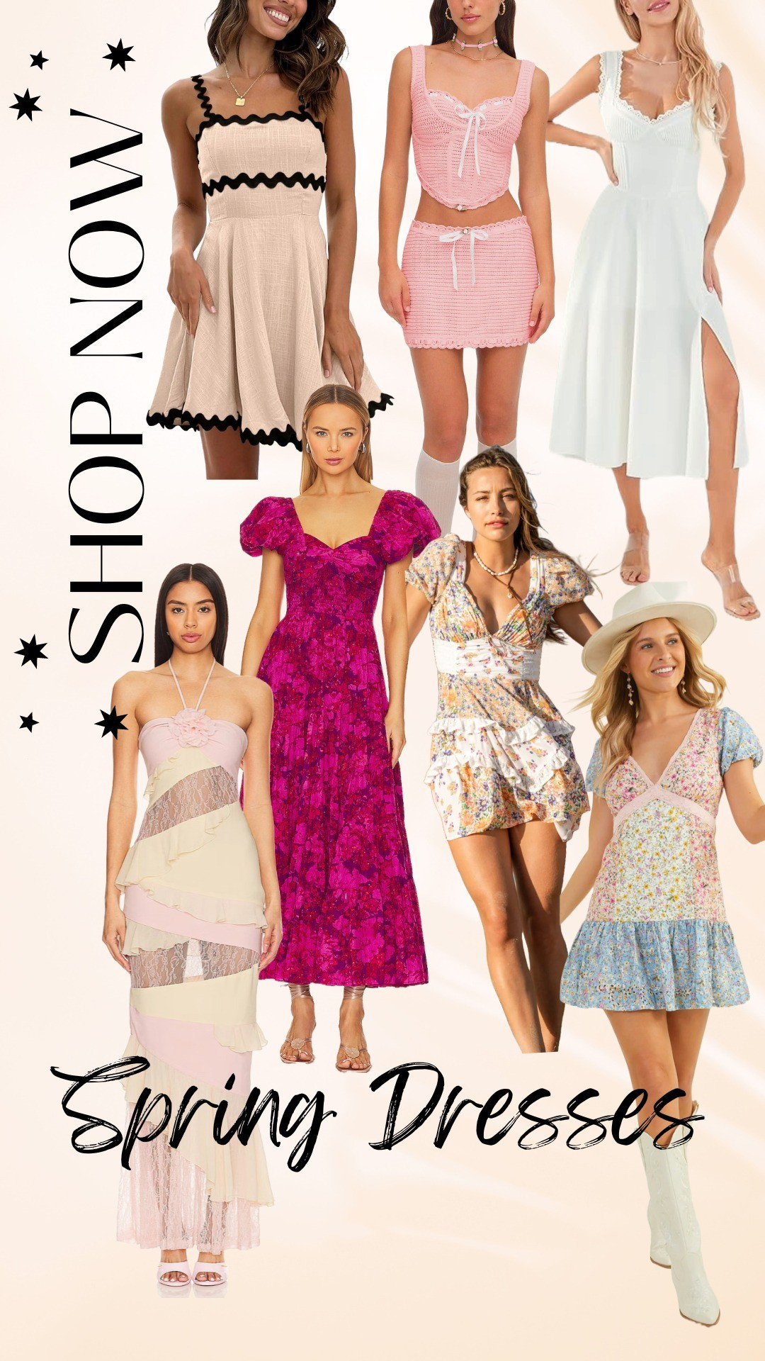 Spring dresses! The viral For Love & Lemons dupe from Altar’d State, Amazon finds, and more.

#LTKParties #LTKWedding #LTKStyleTip