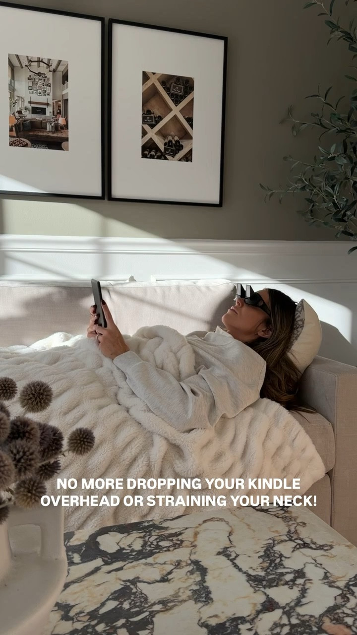 I'm a book lover through and through, and I had to grab some reading accessories to test out! How fun are these! Glasses so you can reading lying down, book holders, page turners, and more!

#LTKHome