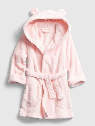 babyGap Fleece Bear Robe | Gap (US)