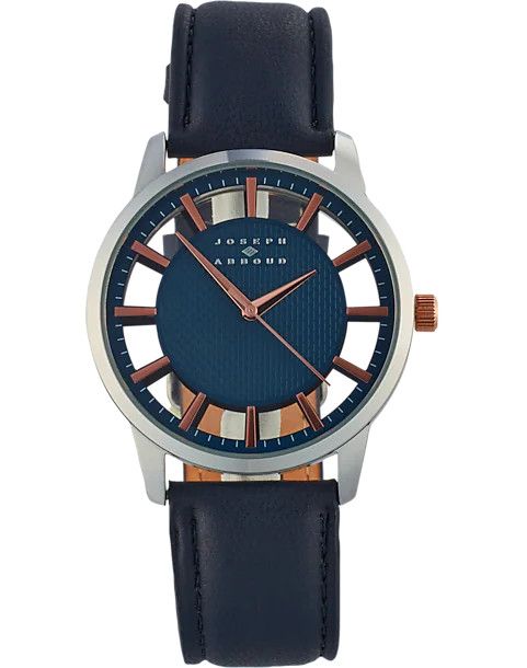 Joseph Abboud Modern Watch, Navy | The Men's Wearhouse