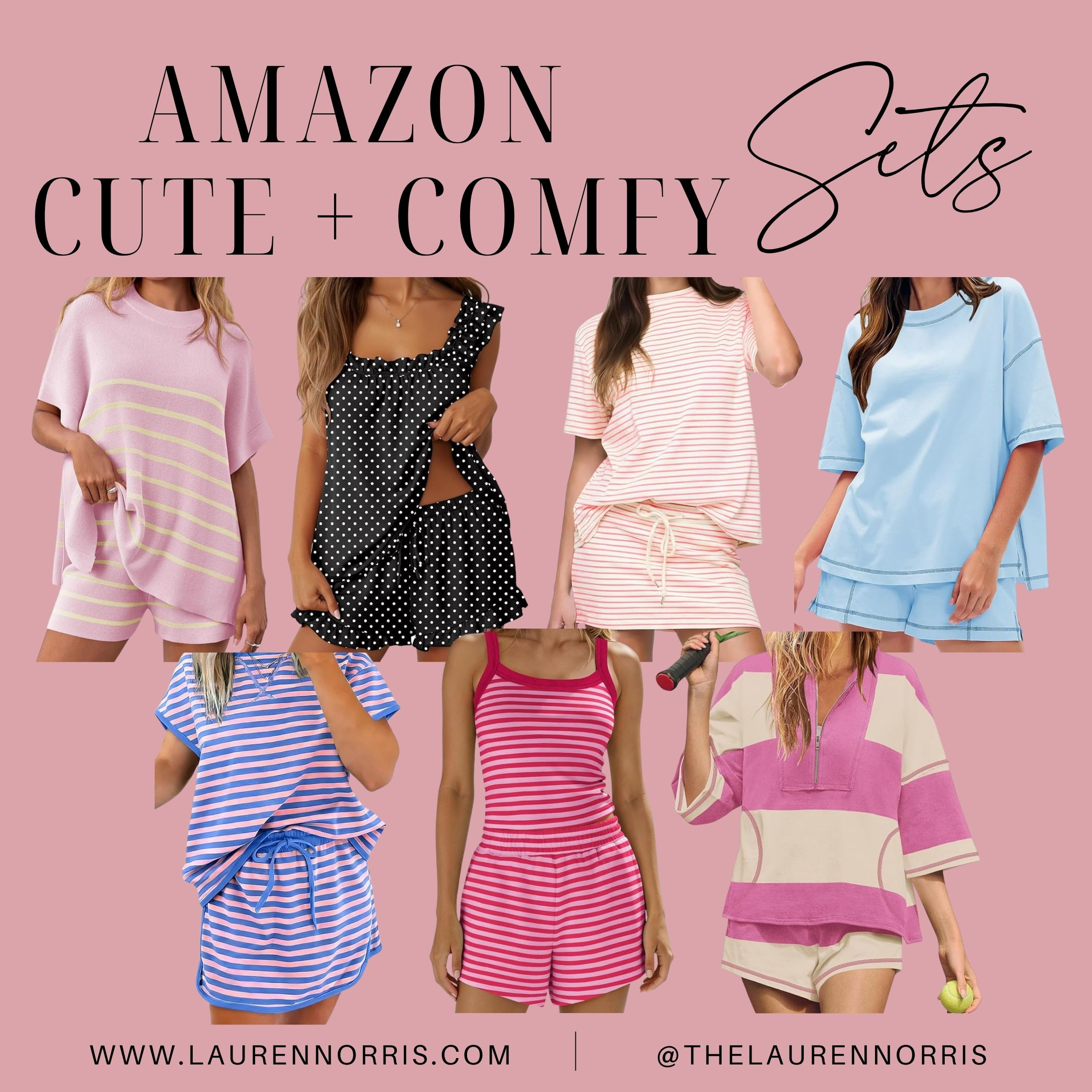 Love a good comfy set for errands, travel, and just everyday wear! Here's some cute Amazon options!  

 #LTKootd #LTKActive #LTKTravel