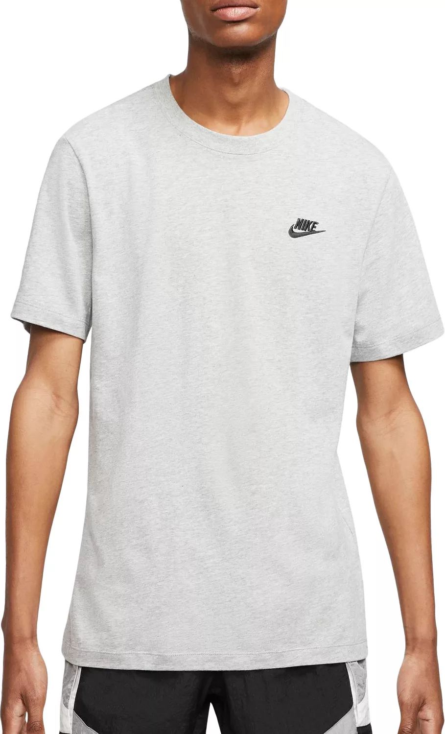 Nike Men's Sportswear Club T-Shirt, XXL, Dark Grey Heather | Dick's Sporting Goods