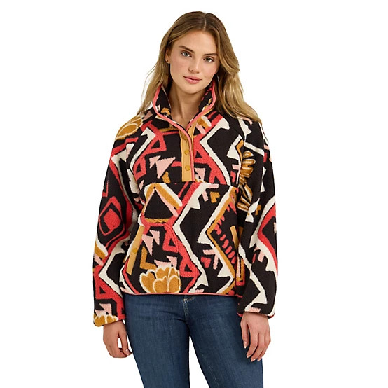Wrangler  Women's Sherpa Snap Pullover | Tractor Supply