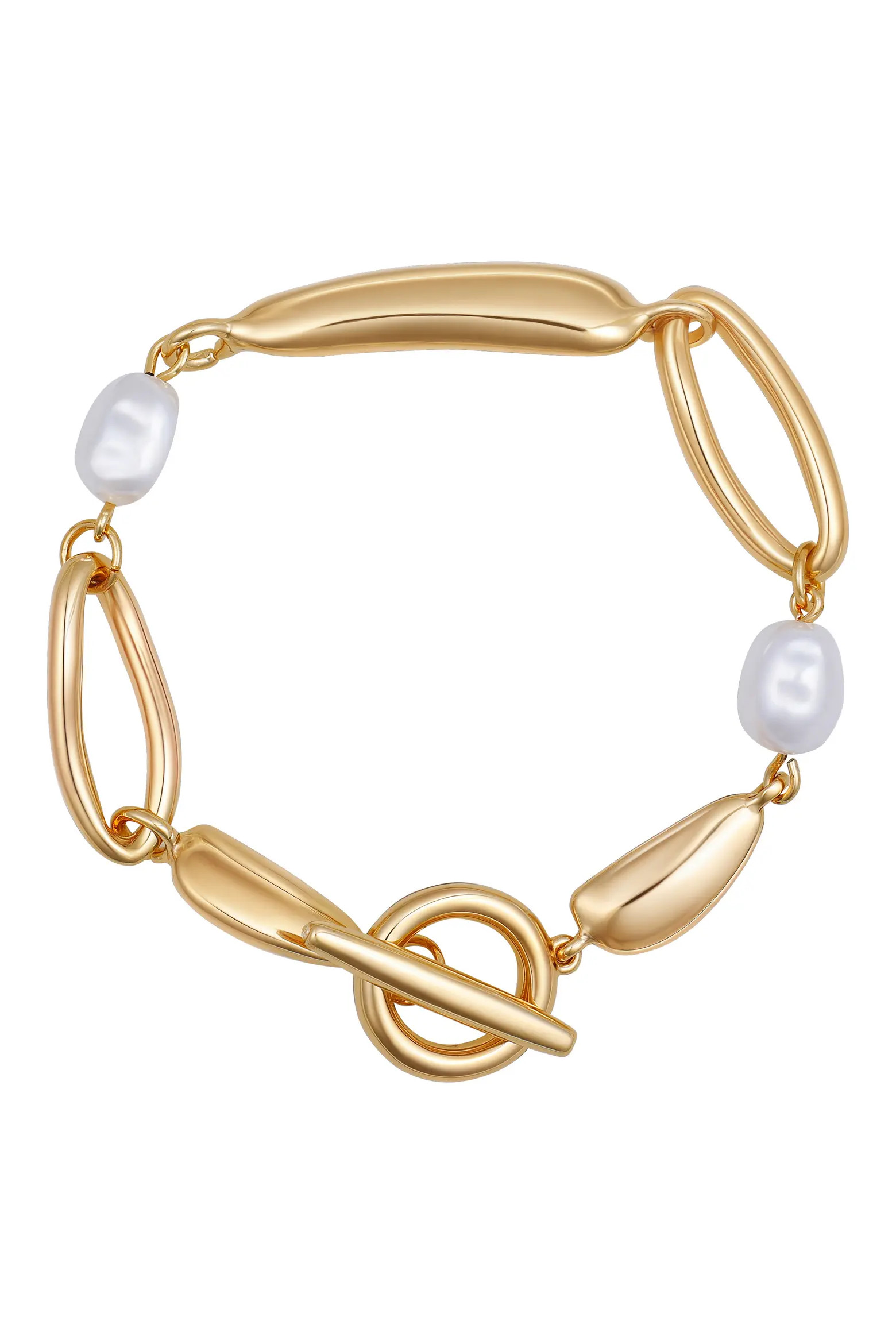 Faux Pearl Nugget Toggle Bracelet (Women) | Nordstromrack | Nordstrom Rack