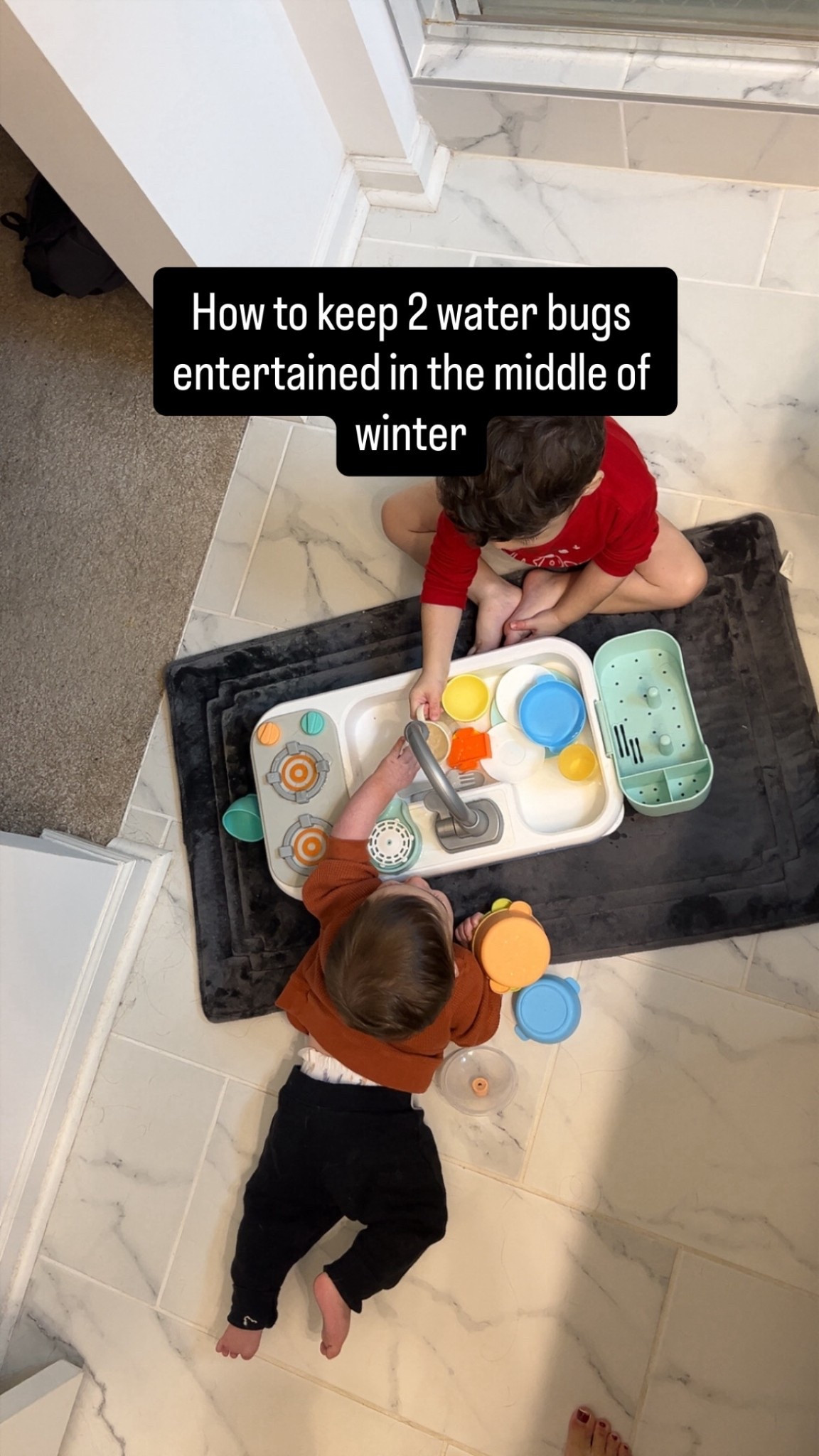 Absolutely love this little sink, because my toddler loves to play in ours so this keeps him entertained and keeps my water bill low😂 plus the top part comes off and you can store all the cups, plates, etc in the bottom part!


#LTKKids #LTKBaby #LTKFindsUnder100