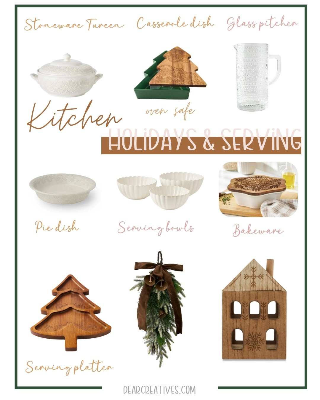 Christmas & Thanksgiving Kitchen Must-Haves Kitchenware, serving dishes, holiday tablescape decor. Rustic, country, modern, beautiful & decor & kitchen items for more than one season. Are you hosting for the holidays? What do you need to update for the holidays? #kitchenware #holidays #tabescape #decor ##decorations 

#LTKSeasonal #LTKHome #LTKHoliday