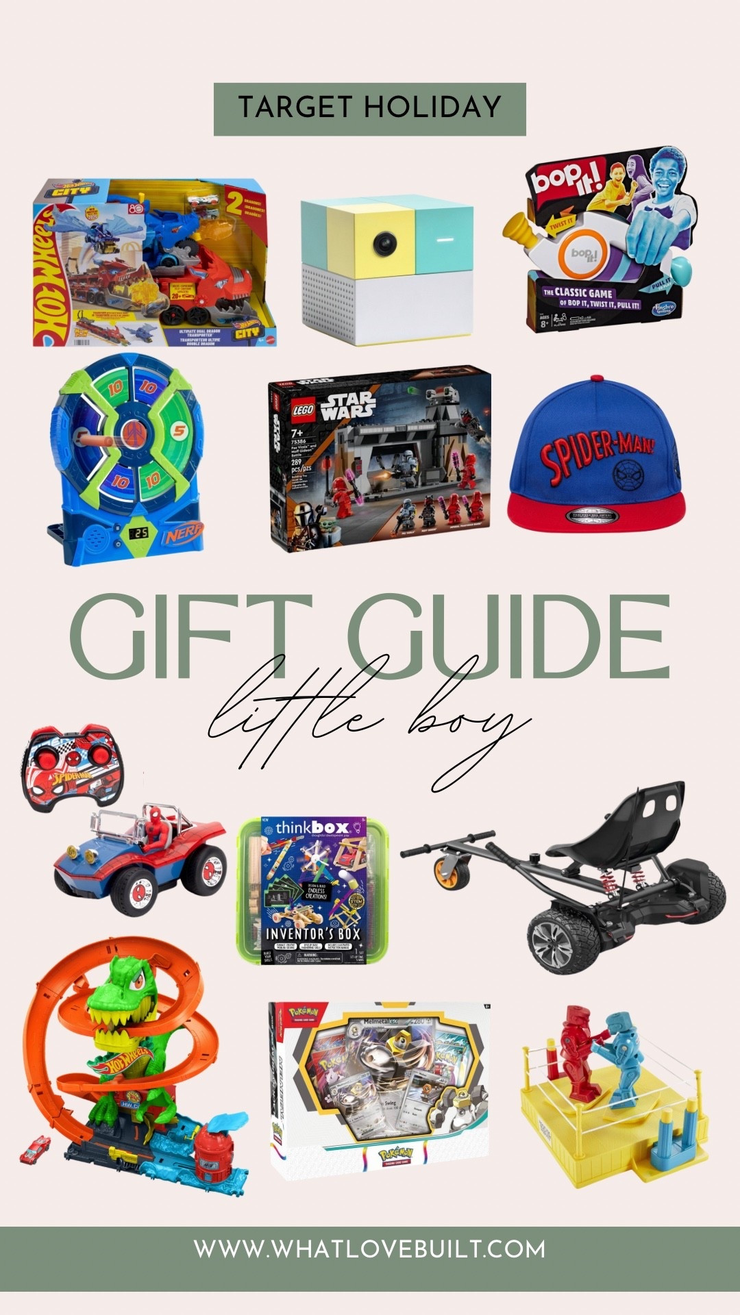 Target Holiday Gift Guide for Little Boys! 🎄

#giftguide #kids #boys #littleboy #christmas #toys #family #target #targetholiday #holiday #giftidea #hotwheels #marvel #spiderman #lego 

#LTKHoliday #LTKKids #LTKGiftGuide