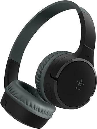 Belkin SoundForm Mini - Wireless Bluetooth Headphones for Kids with Built in Microphone - On-Ear ... | Amazon (US)