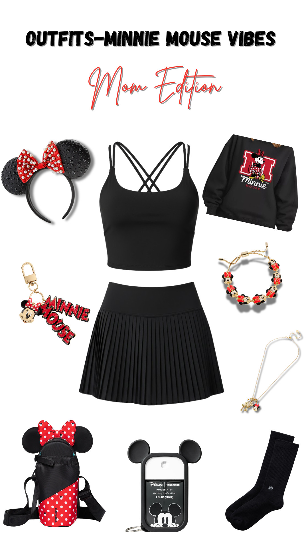 Minnie Mouse vibes, but make it outfit inspo 🐭❤️
The cutest pieces to recreate the look (obsessed with this one 😍)

#LTKFinds #DisneyOutfit #MinnieMouseStyle #LTKStyle #OutfitInspo #DisneyVibes #AmazonFinds #LTKTravel #ThemeParkOutfit #OOTDInspo #CuteOutfits #LTKUnder50 #StyleInspo #DisneyLook #LTKFashion 

 #LTKgrwm #LTKootd #LTKOver40