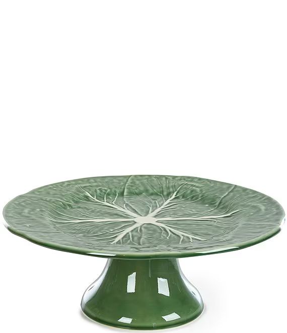 Cabbage Footed Cake Plate | Dillards