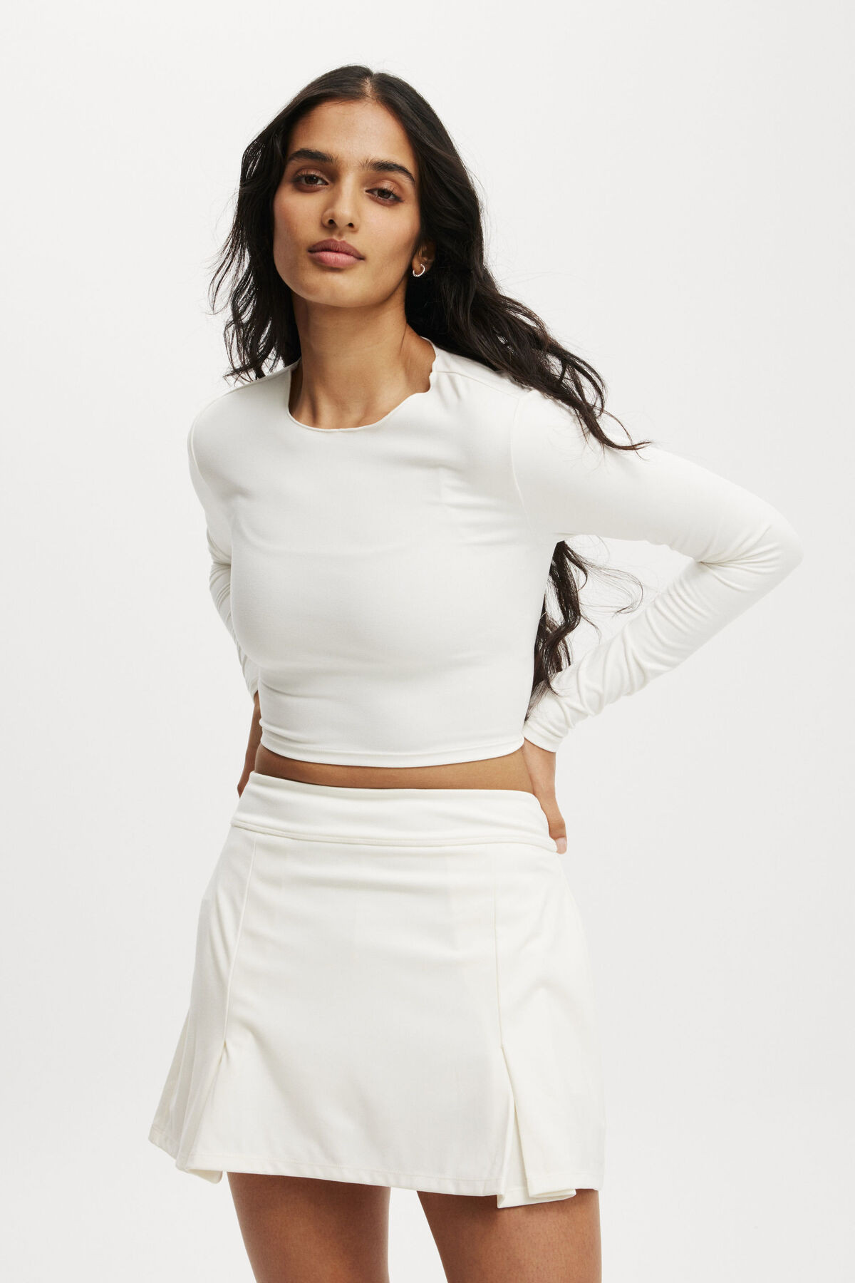 Ultra Soft Open Tie Back Longsleeve | Cotton On (US)