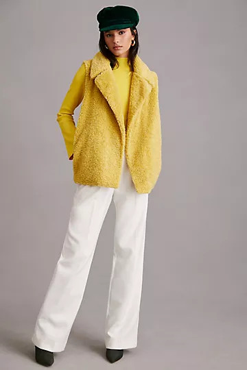 By Anthropologie Faux Fur Vest | Anthropologie (US)