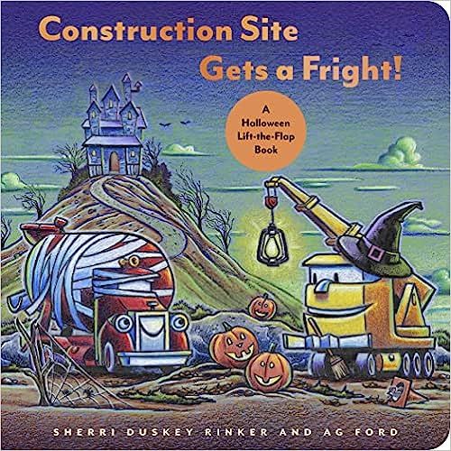 Amazon.com: Construction Site Gets a Fright!: A Halloween Lift-the-Flap Book: 9781797204321: Rink... | Amazon (US)
