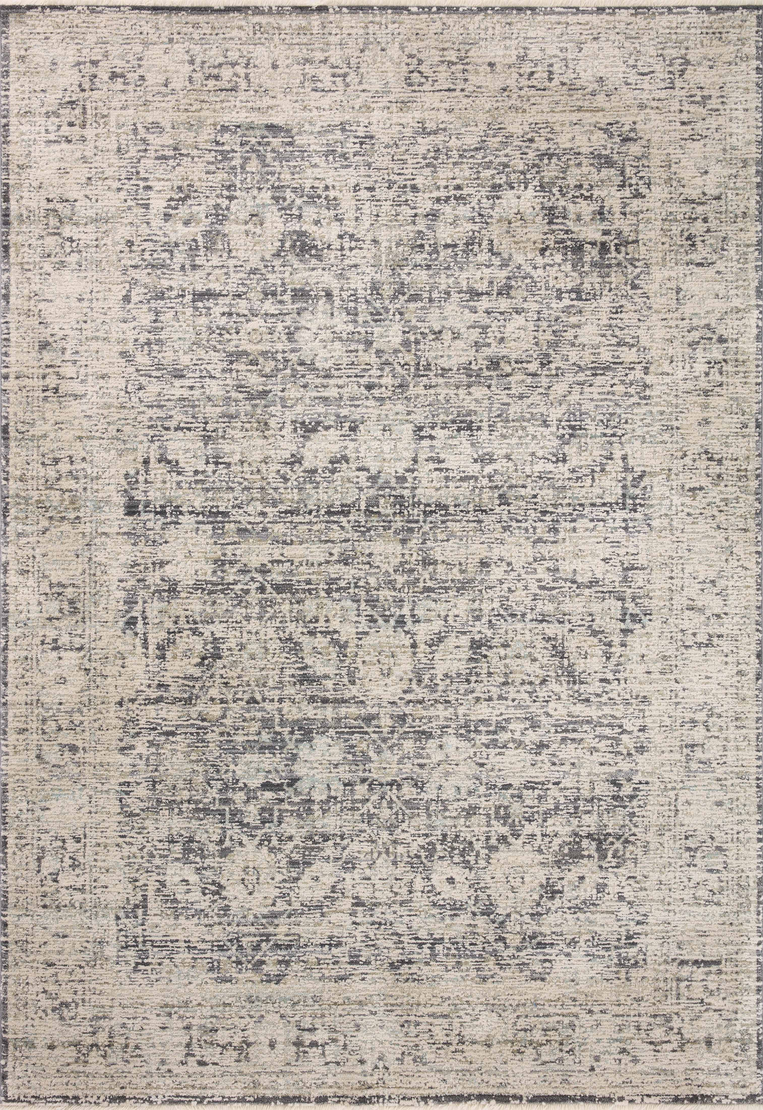 Alie Charcoal/Beige Rug | Burke Decor