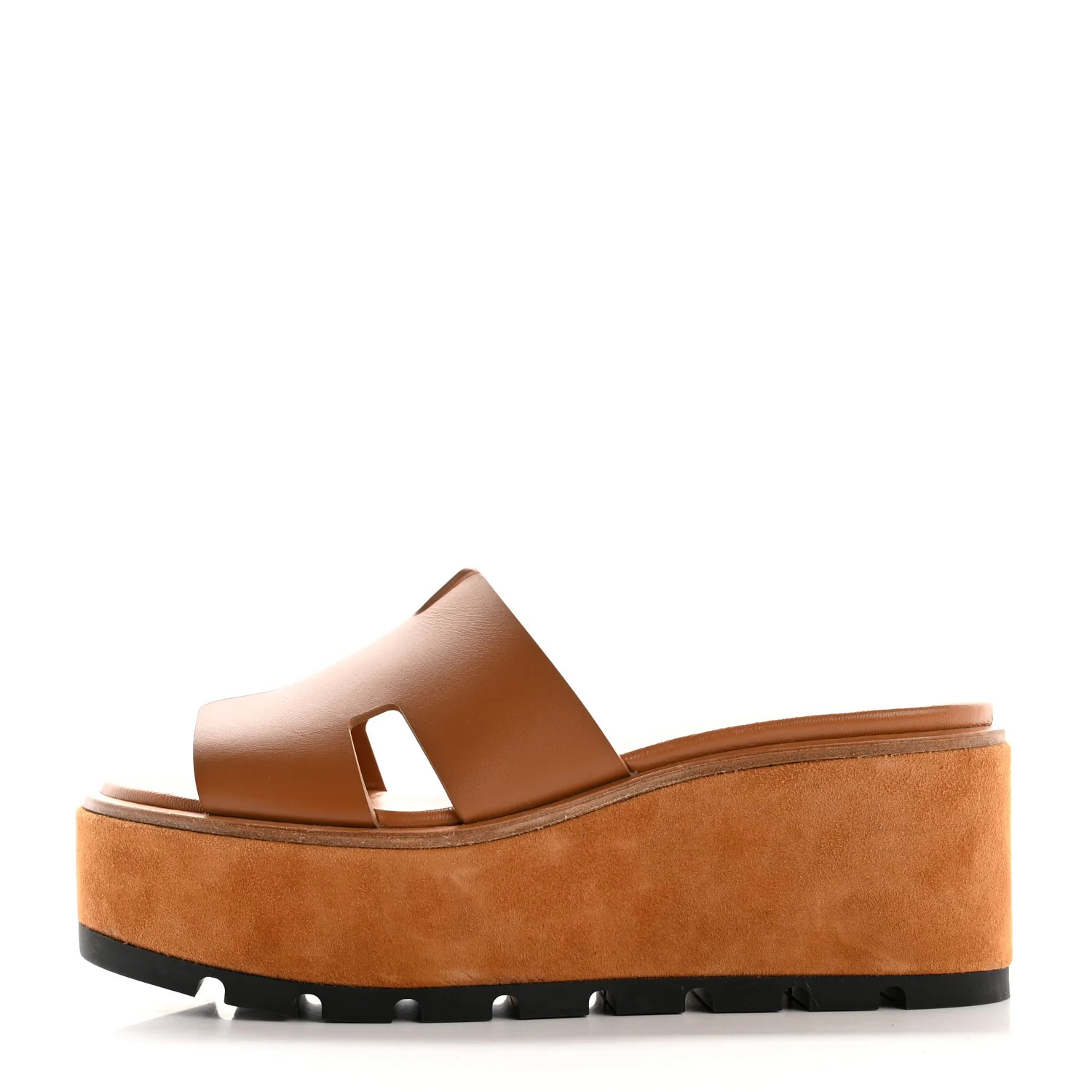 Calfskin Suede Goatskin Eze 30 Sandals 36 Naturel | FASHIONPHILE (US)